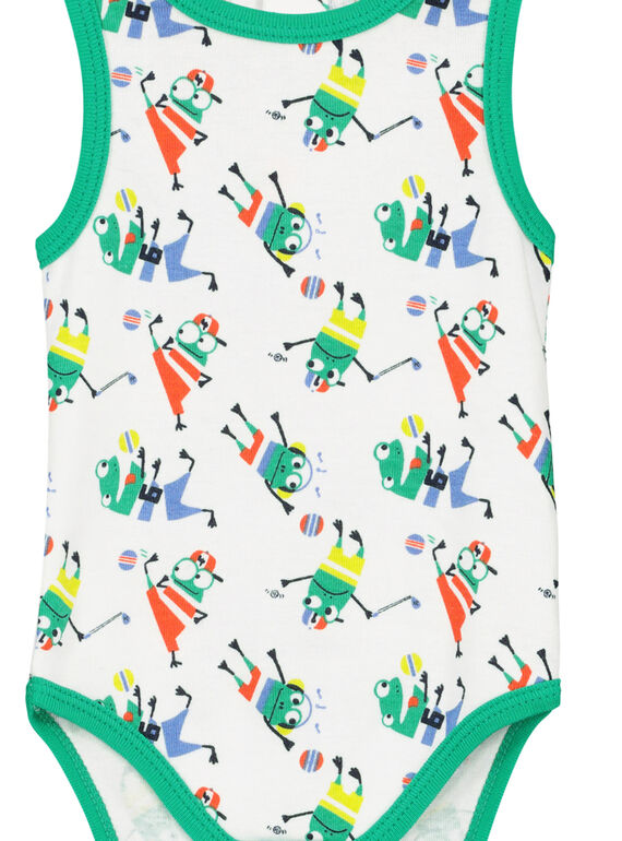 Baby boys' vest bodysuit FEGABODAOP / 19SH14I5BDL099