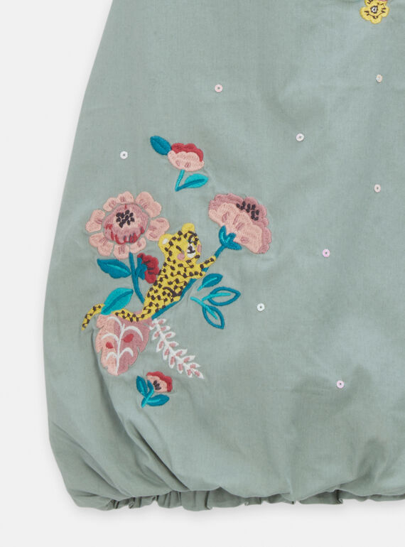 Green DRESS TICRIROB3 / 24SG09L1ROBG610