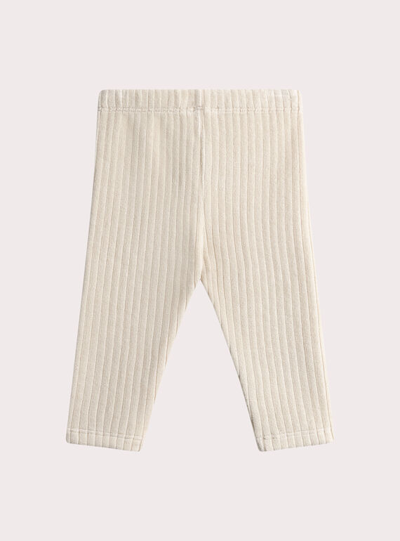 Newborns' sweatshirt and leggings set WOU1ENS2 / 25SF0471ENS005