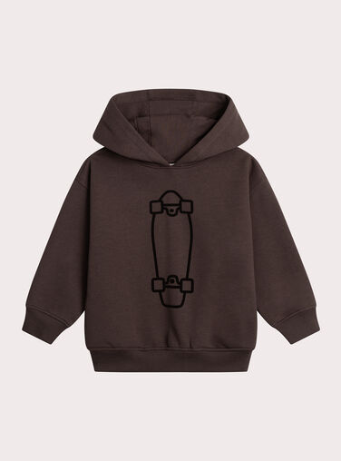 Brown JOGGING TOP XOJOJOH4 / 25W902E2JGH815