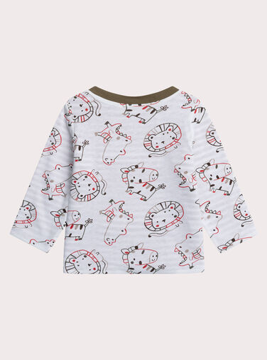 Off white TEE SHIRT LS XUJATEE3 / 25WG10M4TML001