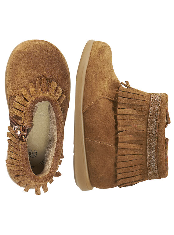 Light brown Boots GBFBOOTINDC / 19WK37X2D0D804