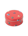 Boy's red metal snack box with dinosaur design MYOCLABOI / 21WI02G1D5OF521