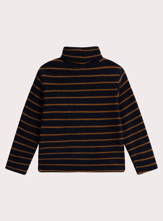 Navy TURTLE NECK VOJOSOUP1 / 24W902K1SPL705