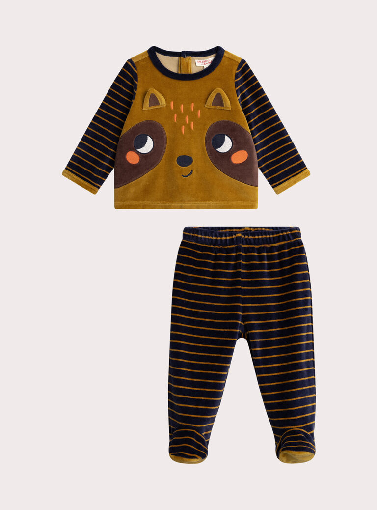 Brown PYJAMA VEGAPYJLAV / 24WH1491PYJI819