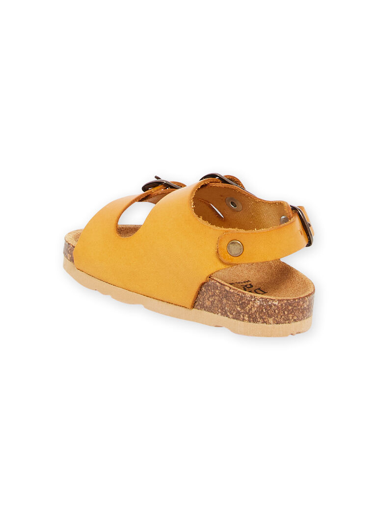 Yellow sandals baby boy NUNUJEAN / 22KK3841D0E010