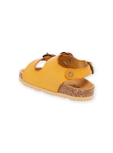 Yellow sandals baby boy NUNUJEAN / 22KK3841D0E010