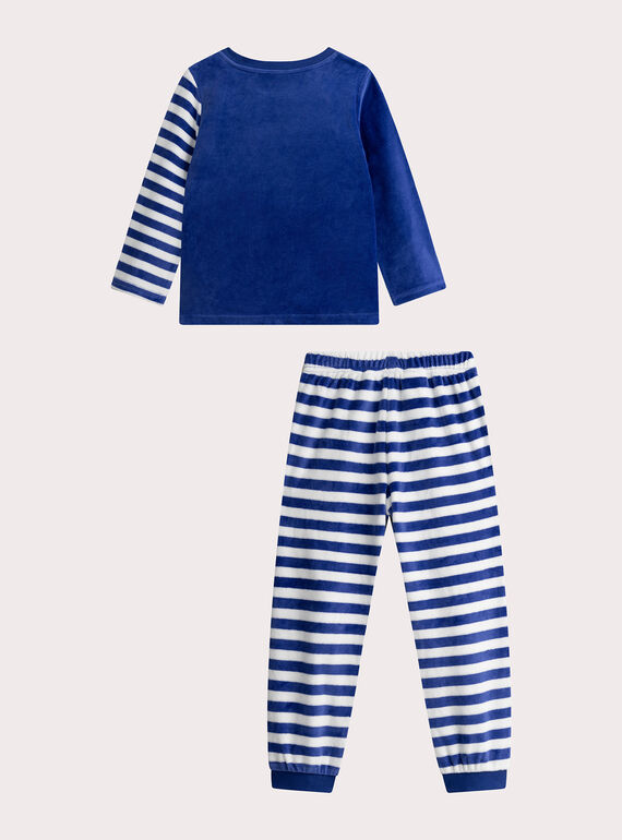 Phosphorescent pajamas with shark animation for boys  VEGOPYJREQ / 24WH1272PYJC214