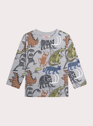 Grey TEE SHIRT LS XOROCTEE1 / 25W902S1TMLJ922