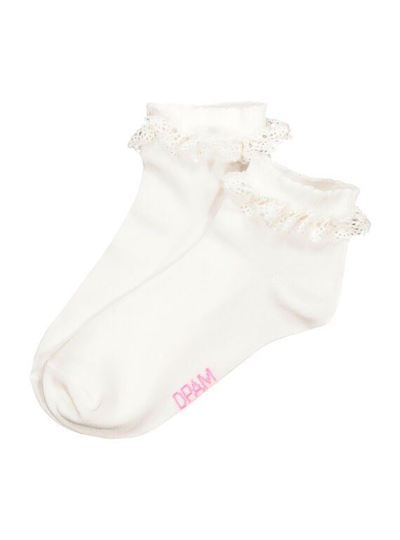 Girls' ankle socks FYAPOCHO1 / 19SI01Y3SOQ000
