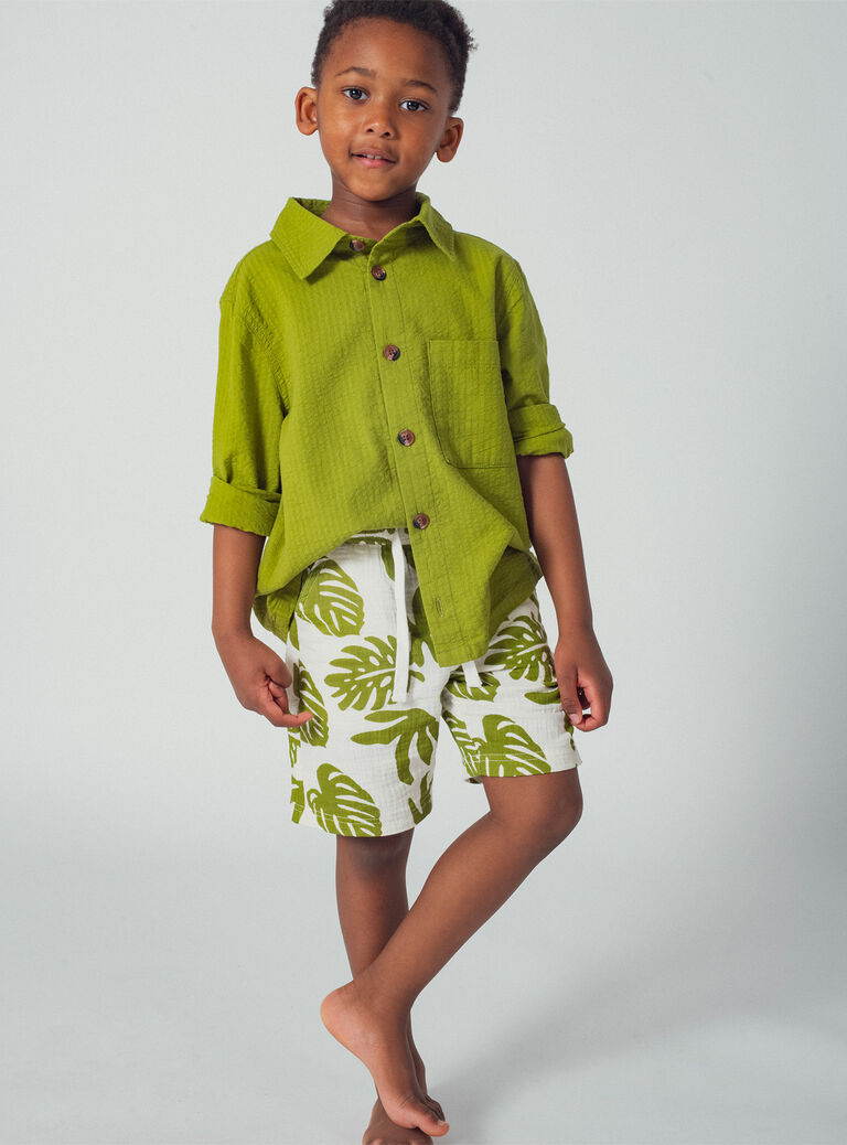 Green SHIRT WOLICHEM / 25S902T1CHM621