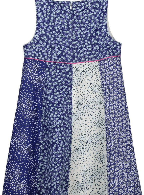 Girls' fancy sleeveless dress FANEROB3 / 19S901B4ROB099