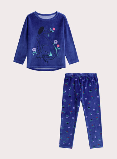Violet blue PYJAMA XEFAPYJDOG / 25WH11B5PYJ221