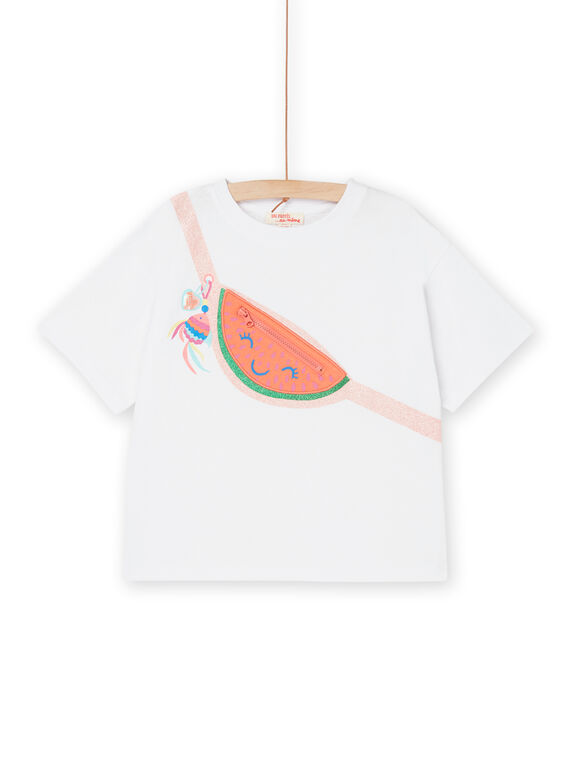 White dress with mermaids and stars RAPOPTI3 / 23S901X2TMC000