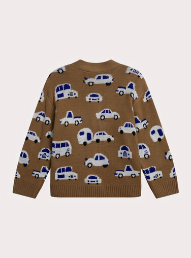 Brown KIDS CARDIGAN XOCOGIL2 / 25W902O2GIL821