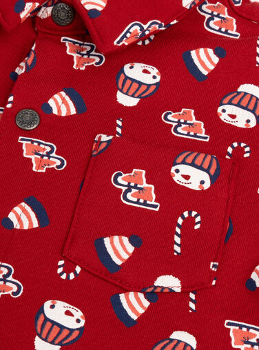 Spice red SHIRT VUWACHEM / 24WG10T1CHMF509