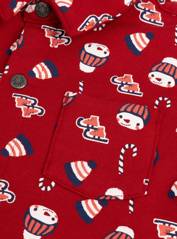 Spice red SHIRT VUWACHEM / 24WG10T1CHMF509