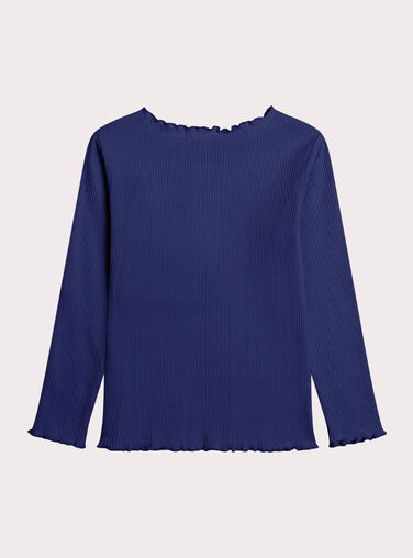 Blue TEE SHIRT LS XAJOTEE9 / 25W901F2TML703