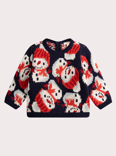 Navy PULLOVER VUWAPUL / 24WG10T1PUL070