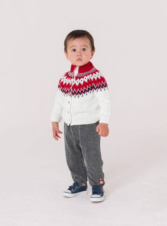 Off white KIDS CARDIGAN VUWAGIL / 24WG10T1GIL001