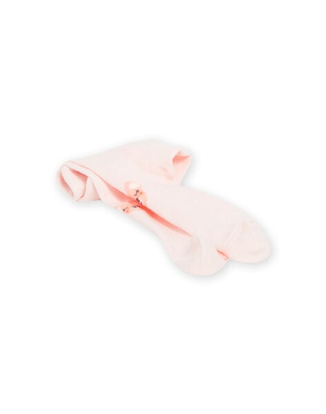 Baby girl powder pink tights NYIMOCOL / 22SI09N1COLD327