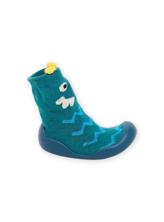 Socks with flexible sole PUCHO7VERT / 22XK3844D08600