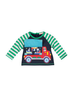 Baby boys' fleece sweatshirt FUCOSWE / 19SG1081SWE705