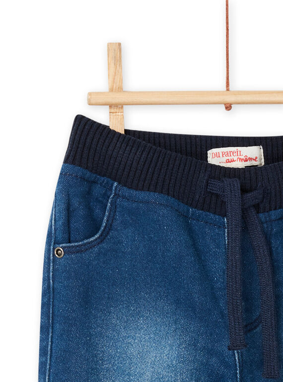 Blue denim shorts RUJOBER1 / 23SG10Z1BERP274