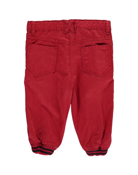 Baby Boys Red Trousers For Baby Matiere Principale 100 Coton For Sale On Dpam E Shop