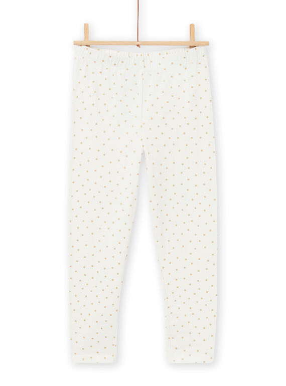 Child girl's old pink nightdress with fancy swans MEFACHUVEL / 21WH1192CHN303