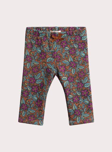  Floral pattern pants for baby girl  VIBAPAN / 24WG09Q1PAN821
