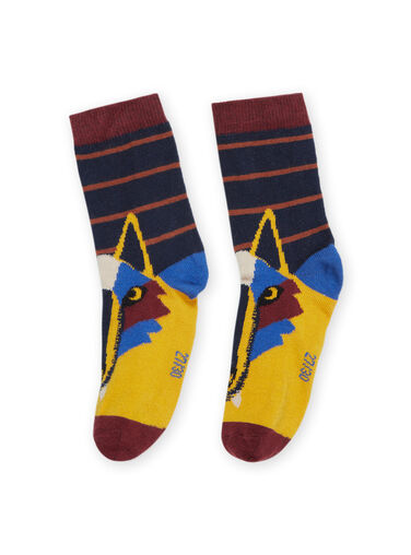 Socks with mulitco animations Socks with mulitco animations PYOGOCHO / 22WI02O2SOQ705