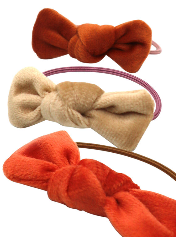 Set of 3 elastic bands for girls PYAJOELA8 / 22WI01I6ELA804