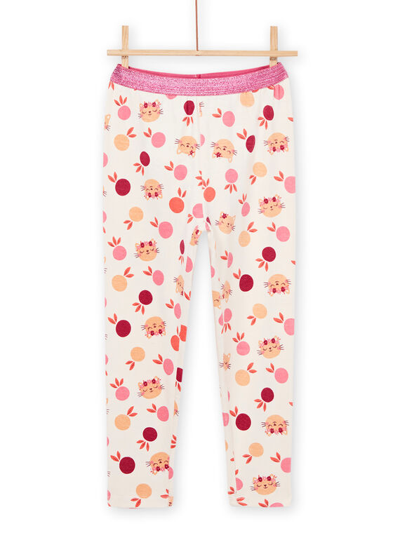Cat print pyjamas REFAPYJDOT / 23SH11D4PYJ003