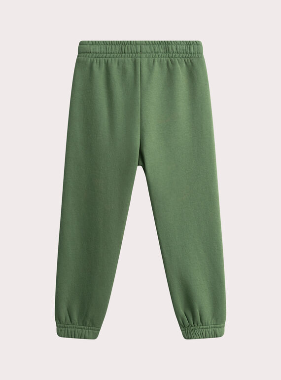 Green JOGGING PANTS WOJOJOB2 / 25S902I1JGBG618