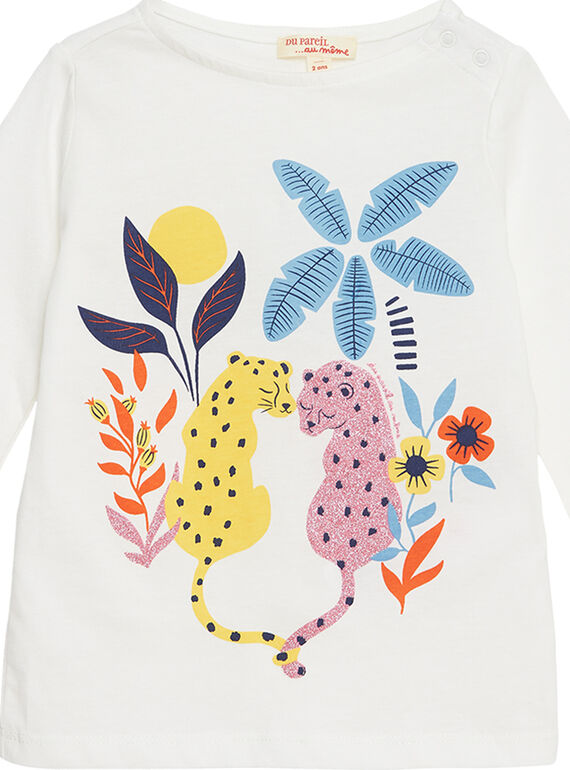 Off white T-shirt JATROTEE1 / 20S901F1TML001