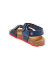 Navy blue sandals child boy NONUGABRIEL / 22KK3642D0E070