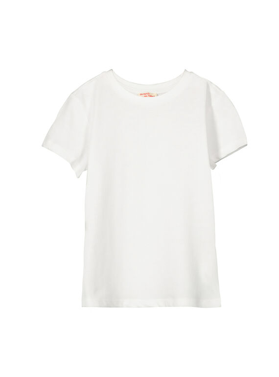 Boys' short-sleeved T-shirt FOJOUNITI1EX / 19S902Y5D31001