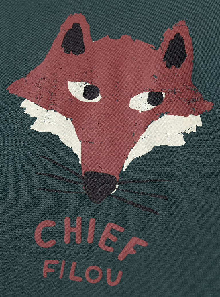 Green TEE SHIRT LS XOJOTEE3 / 25W902F1TMLG614