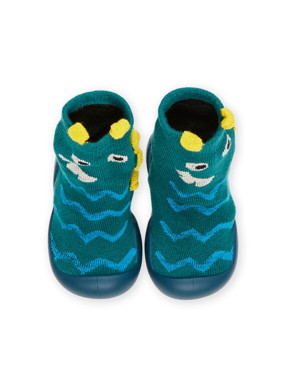 Socks with flexible sole PUCHO7VERT / 22XK3844D08600