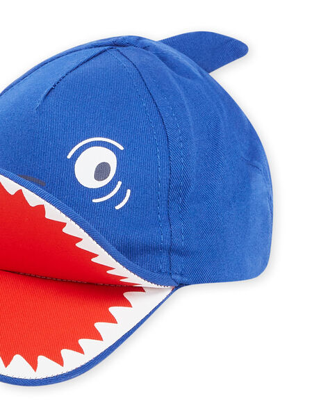 Blue pop cap with 3D shark head animation RYOJOCHA9 / 23SI02C2CHAC238
