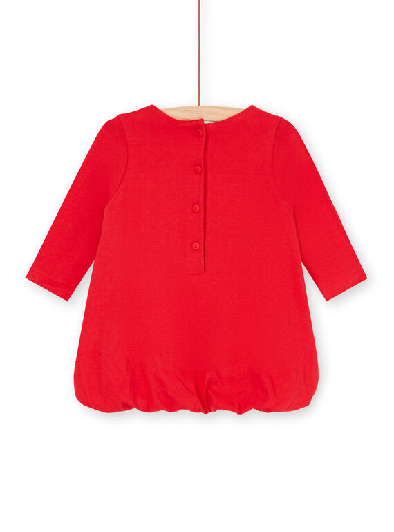 Baby girl red dress LIHAROB3 / 21SG09X2ROB505