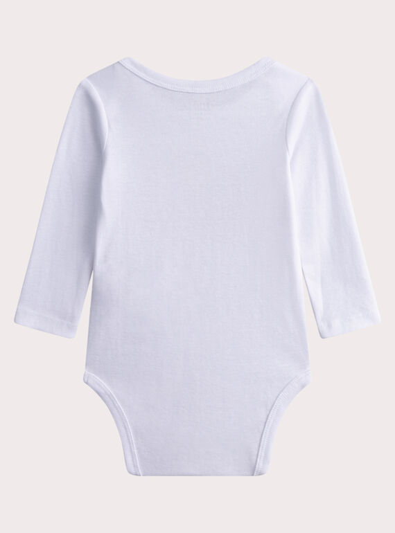 White BODYSUIT WEGABODVOIT / 25SH14C1BOD000