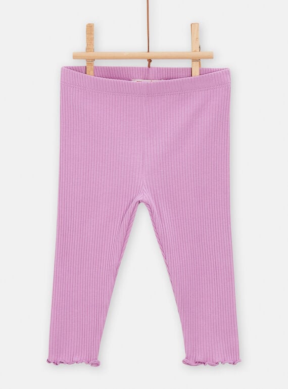 Baby girl's pink leggings TYIJOLEG2 / 24SI0983CAL326