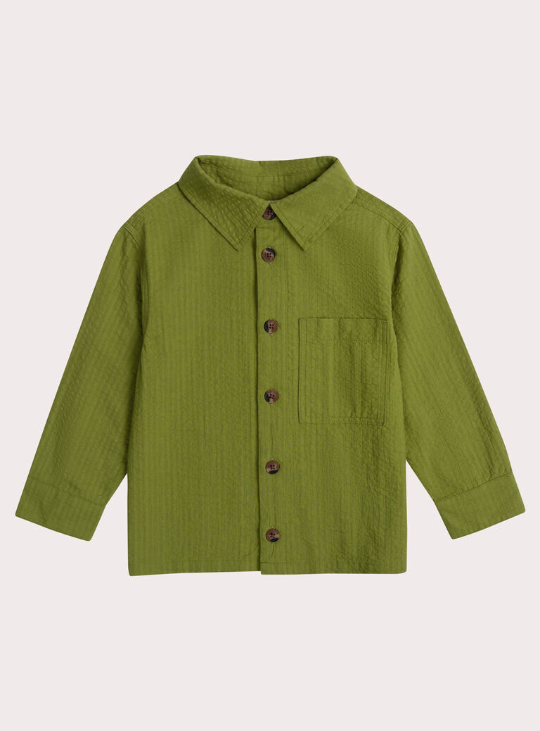 Green SHIRT WOLICHEM / 25S902T1CHM621