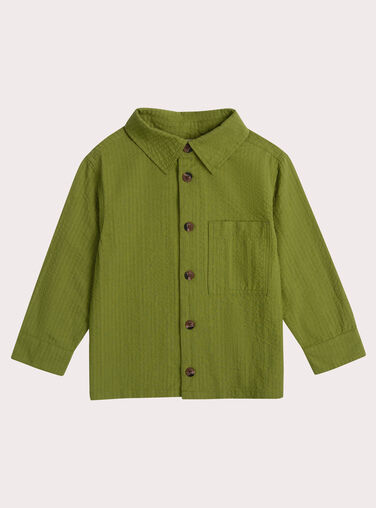 Green SHIRT WOLICHEM / 25S902T1CHM621