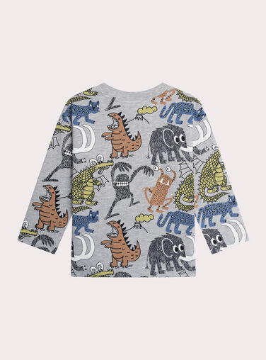 Grey TEE SHIRT LS XOROCTEE1 / 25W902S1TMLJ922