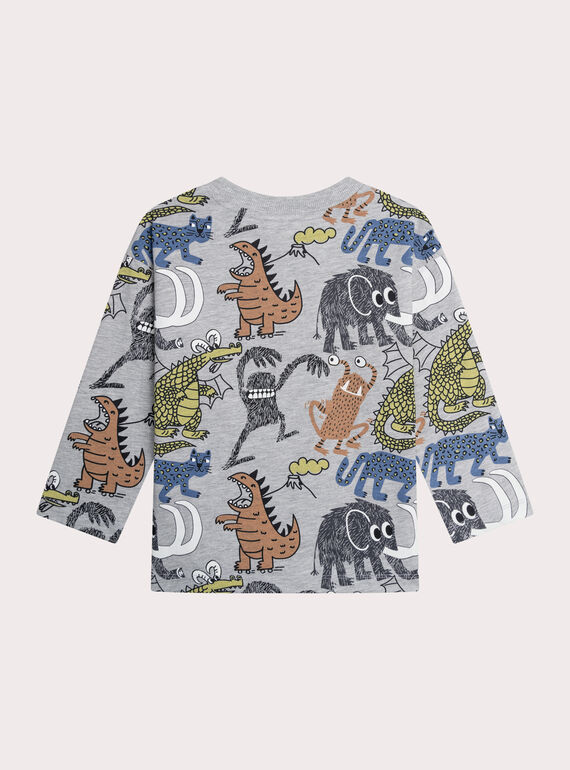 Grey TEE SHIRT LS XOROCTEE1 / 25W902S1TMLJ922