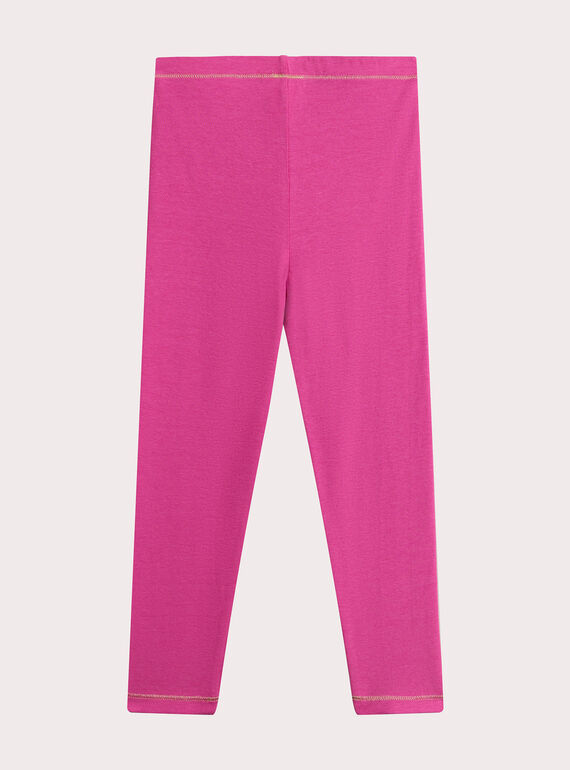 Pink leggings for girls  VYAJOLEG2 / 24WI01G4CAL030