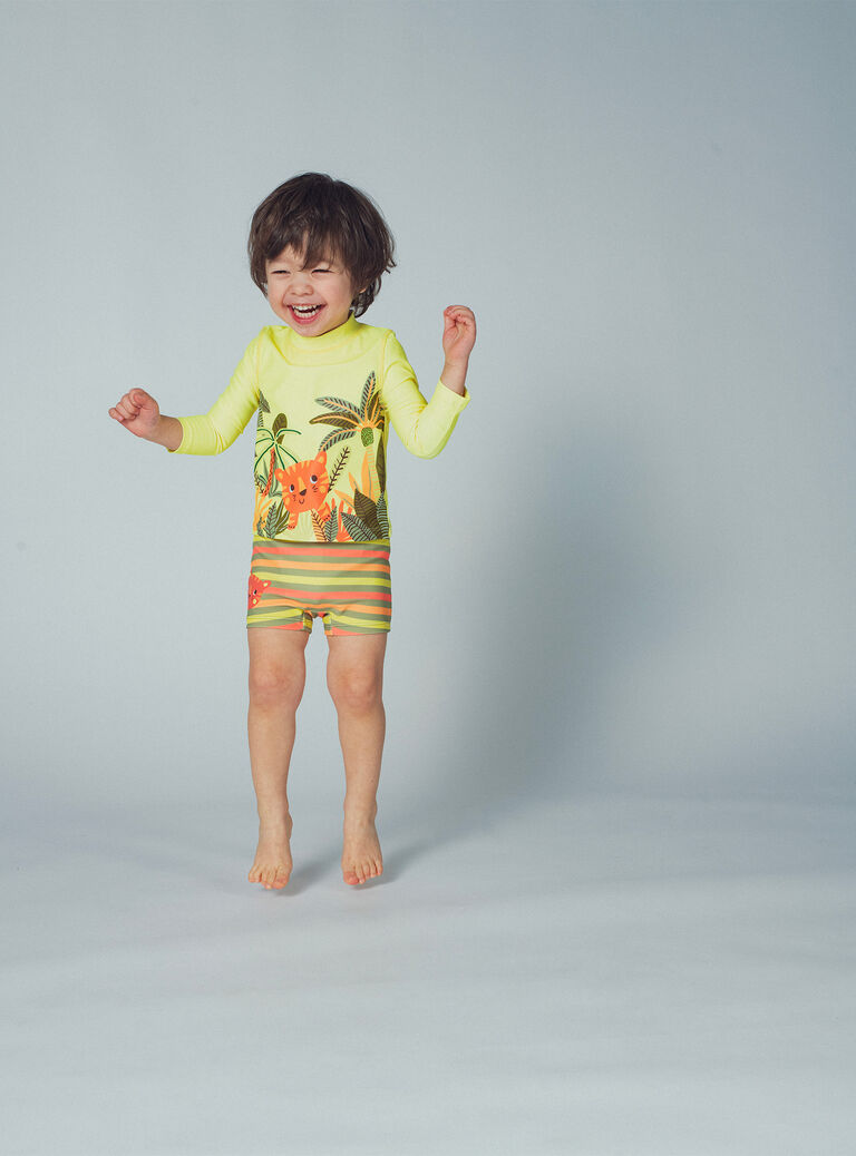 Yellow SWIMSUIT WYUMERUV1 / 25SI10NAMAI116